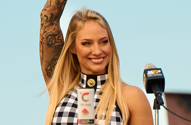 Ebanie Bridges makes her return Photo Credit: Harry Aaron / Most Valuable Promotions