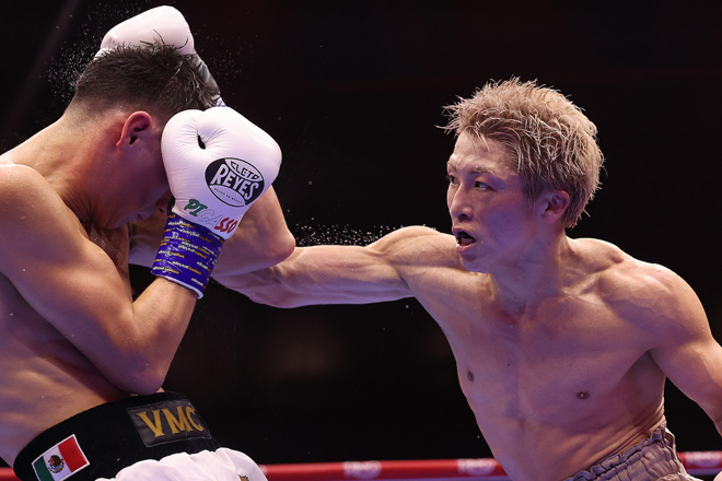 Naoya Inoue showed levels against Alan Picasso Credit: Matchroom