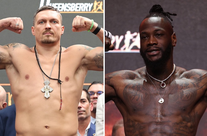 Usyk has called out Wilder Photo Credit: Leigh Dawney/Queensberry/Mark Robinson/Matchroom Boxing