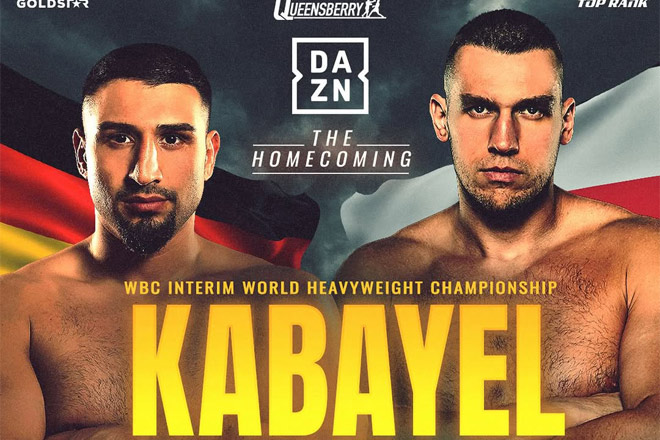 Agit Kabayel makes his homecoming in Germany on Saturday Credit: Queensberry/ Instagram