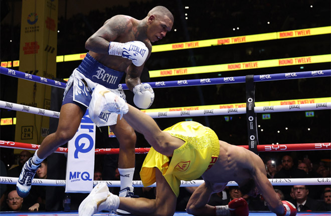 Benn dominated Eubank Jr in their rematch Photo Credit: Mark Robinson Matchroom Boxing