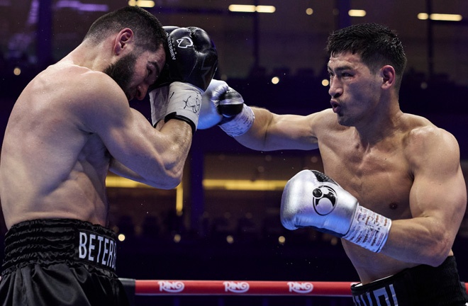 Bivol gained revenge over Beterbiev in their rematch in February Photo Credit: Mark Robinson Matchroom Boxing