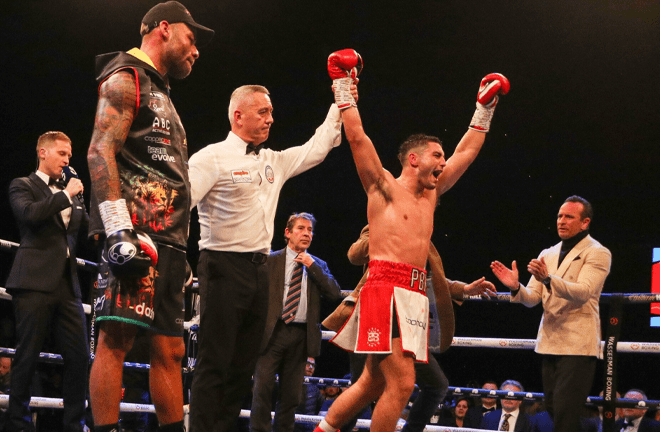 Kelly put on a career best showing against Troy Williamson. Credit: Dan Cooke