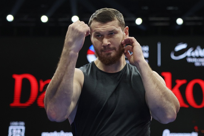 Arslanbek Makhmudov is keen on a fight with Tyson Fury. Credit: Matchroom