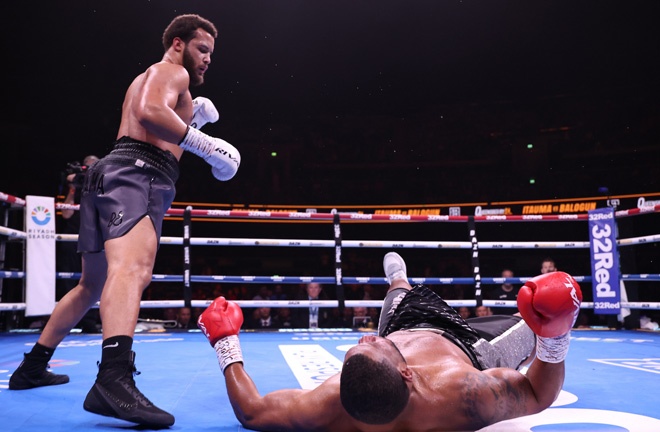 Itauma stopped Balogun in May Photo Credit: Leigh Dawney/Queensberry