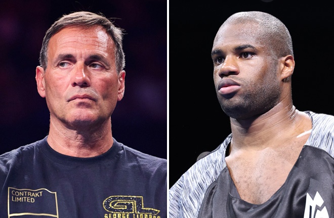 Tony Sims says he didn't gel with Daniel Dubois in their short time together Photo Credit: Mark Robinson Matchroom Boxing/Leigh Dawney/Queensberry