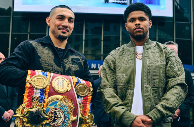 Teofimo Lopez defends his WBO super lightweight world title against Shakur Stevenson at Madison Square Garden on January 31 Photo Credit: Matchroom Boxing