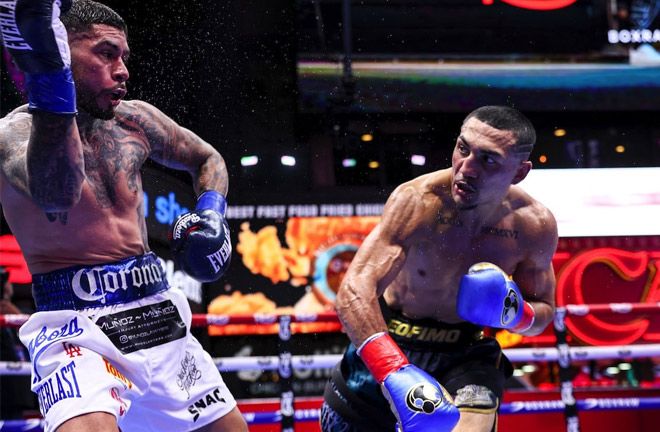 Lopez overcame Barboza on May 2 Photo Credit: Geoffrey Knott/Matchroom