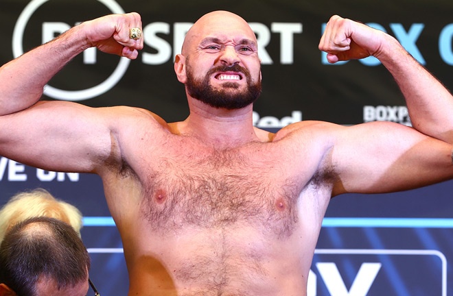 Tyson Fury has several options for his comeback fight Photo Credit: Mikey Williams/Top Rank via Getty Images