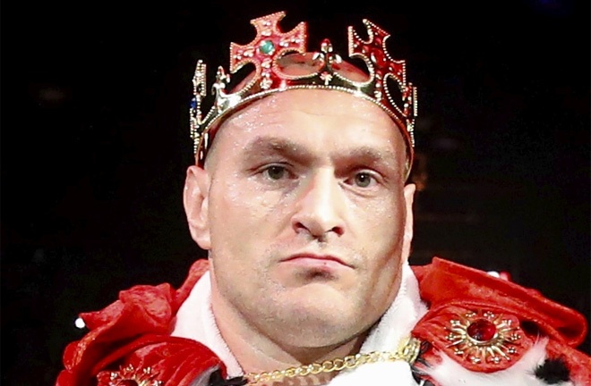 Tyson Fury is keen on a fight with Fabio Wardley Photo Credit: Mikey Williams/Top Rank