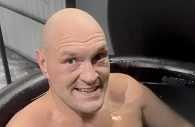 Tyson Fury is continuing his comeback preparations in Thailand Photo Credit: Instagram @tysonfury