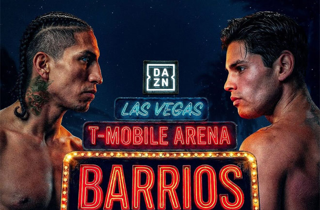 Mario Barrios defends his WBC welterweight world title against Ryan Garcia on February 21 in Las Vegas