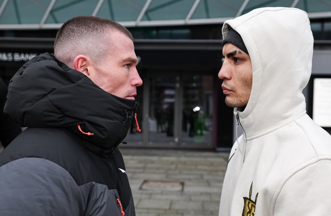 Cain faces Gonzalez in a WBC bantamweight final eliminator Photo Credit: Queensberry/Leigh Dawney