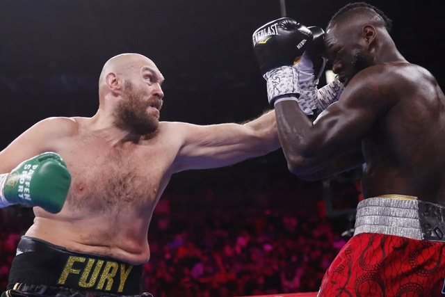 Fury and Wilder went to war three times (Photo Credit, AP)